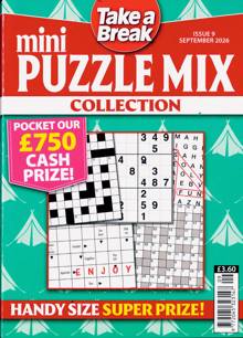 Tab Mini Puzzle Mix Coll Magazine Issue NO 9