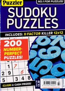 Puzzler Sudoku Puzzles Magazine Issue NO 280