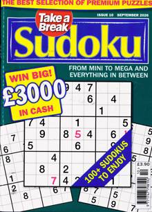 Take a Break Sudoku Magazine Issue NO 10