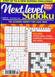 Tab Next Level Sudoku Magazine Issue NO 10