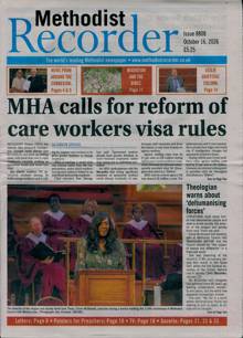 Methodist Recorder Magazine Issue 16/10/2026