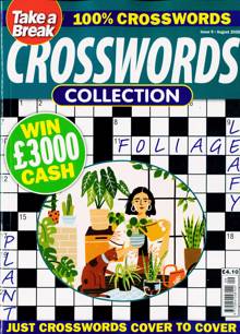 Take a Break Crossword Collection Magazine Issue NO 9 