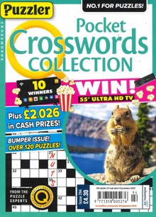 Puzzler Q Pock Crosswords Magazine Issue NO 294