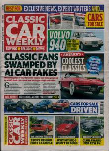 Classic Car Weekly Magazine Issue 12/08/2026