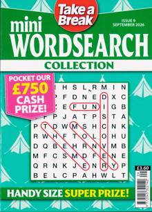 Tab Mini Wordsearch Coll Magazine Issue NO 9