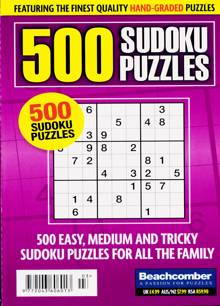 500 Sudoku Puzzles Magazine Issue NO 103
