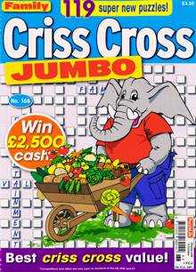 Family Criss Cross Jumbo Magazine Issue NO 168