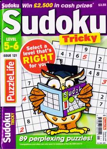 Puzzlelife Sudoku Lev 5 and 6 Magazine Issue NO 121