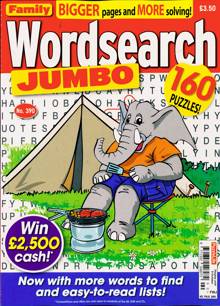 Family Wordsearch Jumbo Magazine Issue NO 390 