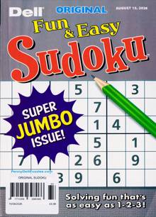 Original Sudoku Magazine Issue 15/08/2026