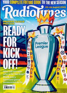 Radio Times England Magazine Issue 22/08/2026