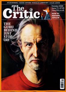 The Critic Magazine OCT 26 Order Online