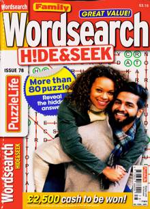 Family Wordsearch Hide Seek Magazine NO 78 Order Online