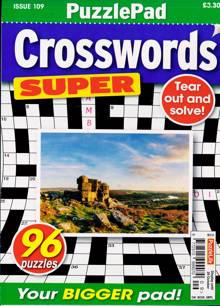 Puzzlelife Crossword Super Magazine Issue NO 109