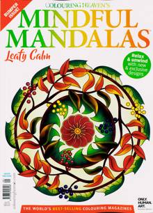 Mindful Mandalas Magazine Issue LEAFY CALM