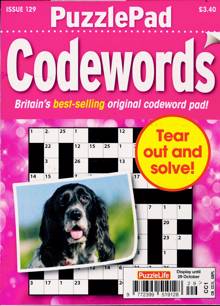 Puzzlelife Ppad Codewords Magazine Issue NO 129
