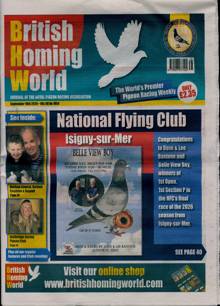 British Homing World Magazine Issue NO 7854