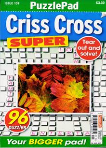 Puzzlelife Criss Cross Super Magazine Issue NO 109