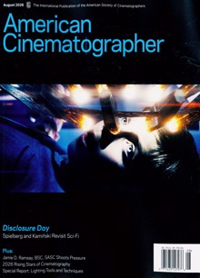 American Cinematographer Magazine AUG 26 Order Online