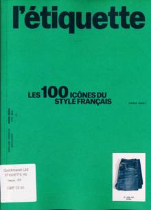 L Etiquette Hors Serie Magazine Issue NO3