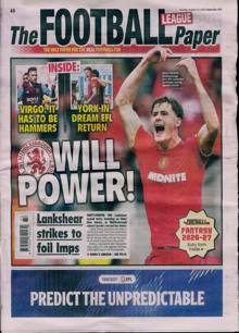 Football League Paper Magazine 16/08/2026 Order Online