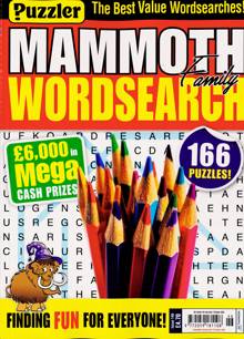 Puzz Mammoth Fam Wordsearch Magazine NO 146 Order Online