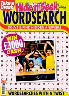 Take a Break Hide & Seek  Magazine Issue NO 11 