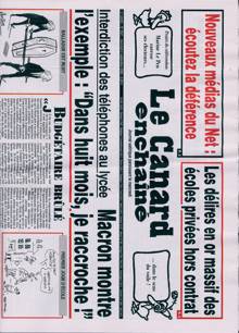 LE CANARD ENCHAINE Magazine Issue NO 5521