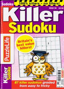 Puzzlelife Killer Sudoku Magazine Issue NO 55