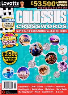 Lovatts Colossus Crossword Magazine Issue NO 419