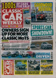 Classic Car Weekly Magazine Issue 16/09/2026