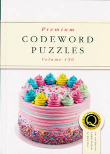 Premium Codeword Puzzles Magazine Issue NO 150