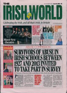 Irish World Magazine 10/10/2026 Order Online