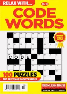 Relax with Codewords Magazine NO 15 Order Online