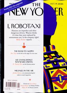 NEW YORKER Magazine 19/10/2026 Order Online