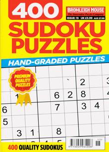 400 Sudoku Puzzles Magazine NO 15 Order Online