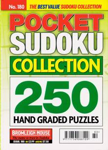 Pocket Sudoku Collection Magazine Issue NO 180