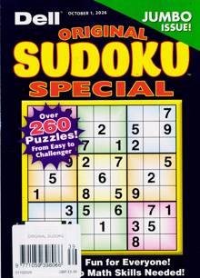 Original Sudoku Magazine Issue 01/10/2026