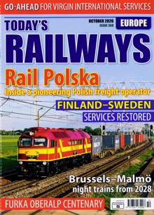 Todays Railways Europe Magazine Issue OCT 26