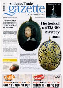 Antique Trades Gazette Magazine 10/10/2026 Order Online