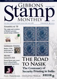 Gibbons Stamp Monthly Magazine Issue NOV 26