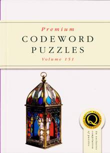 Premium Codeword Puzzles Magazine Issue NO 151 