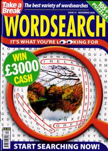 Take a Break Wordsearch Magazine Issue NO 12