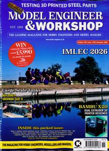 Model Engineers Workshop Magazine NOV 26 Order Online