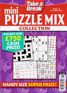 Tab Mini Puzzle Mix Coll Magazine Issue NO 10