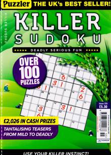 Puzzler Killer Sudoku Magazine NO 255 Order Online