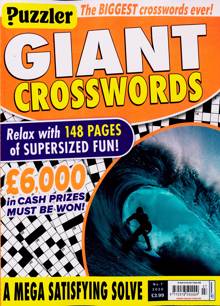 Puzzler Giant Crosswords Magazine Issue NO 7
