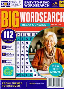 Big Wordsearch Magazine Issue NO 322 