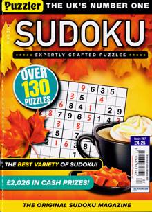 Puzzler Sudoku Magazine NO 287 Order Online