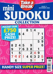 Tab Mini Sudoku Collection Magazine NO 11 Order Online